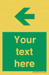 SB10628: Custom Safe condition: Green Left arrow
