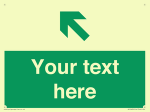 SB10630: Custom Safe condition: Green Up left arrow