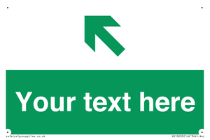 SB10630: Custom Safe condition: Green Up left arrow