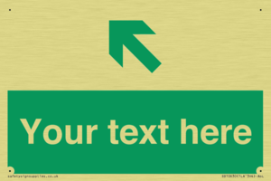 SB10630: Custom Safe condition: Green Up left arrow