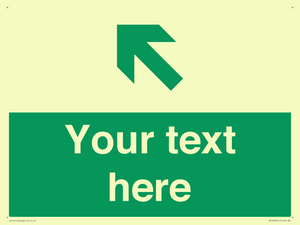 SB10630: Custom Safe condition: Green Up left arrow