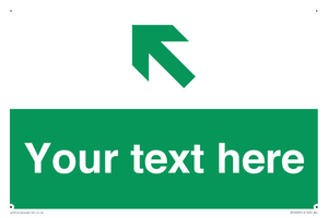 SB10630: Custom Safe condition: Green Up left arrow