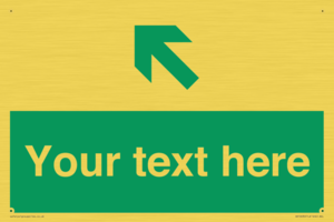 SB10630: Custom Safe condition: Green Up left arrow