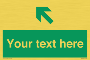 SB10630: Custom Safe condition: Green Up left arrow