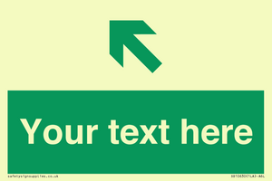 SB10630: Custom Safe condition: Green Up left arrow