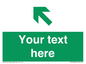 SB10630: Custom Safe condition: Green Up left arrow