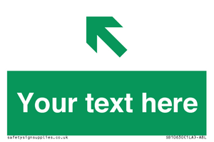 SB10630: Custom Safe condition: Green Up left arrow