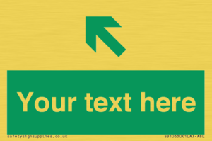 SB10630: Custom Safe condition: Green Up left arrow