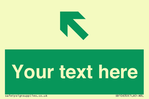 SB10630: Custom Safe condition: Green Up left arrow