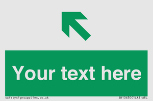 SB10630: Custom Safe condition: Green Up left arrow