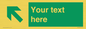 SB10630: Custom Safe condition: Green Up left arrow