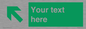 SB10630: Custom Safe condition: Green Up left arrow