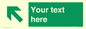 SB10630: Custom Safe condition: Green Up left arrow