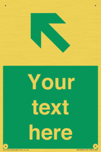 SB10630: Custom Safe condition: Green Up left arrow