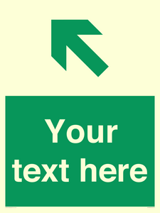 SB10630: Custom Safe condition: Green Up left arrow