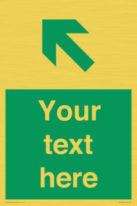 SB10630: Custom Safe condition: Green Up left arrow