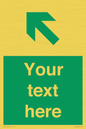 SB10630: Custom Safe condition: Green Up left arrow
