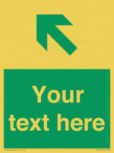 SB10630: Custom Safe condition: Green Up left arrow