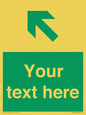 SB10630: Custom Safe condition: Green Up left arrow