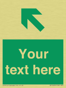 SB10630: Custom Safe condition: Green Up left arrow