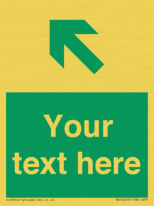 SB10630: Custom Safe condition: Green Up left arrow