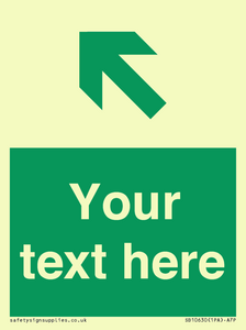 SB10630: Custom Safe condition: Green Up left arrow