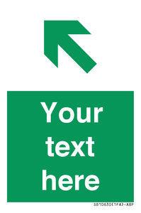 SB10630: Custom Safe condition: Green Up left arrow