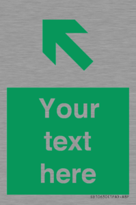 SB10630: Custom Safe condition: Green Up left arrow