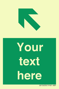 SB10630: Custom Safe condition: Green Up left arrow