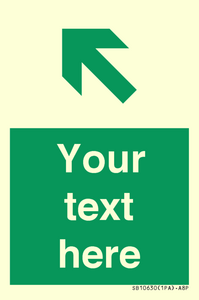 SB10630: Custom Safe condition: Green Up left arrow