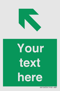 SB10630: Custom Safe condition: Green Up left arrow