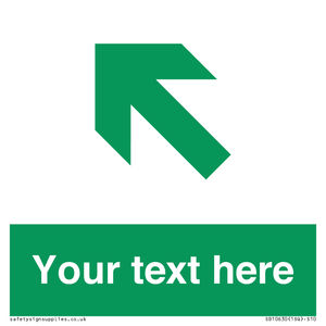 SB10630: Custom Safe condition: Green Up left arrow