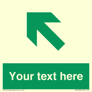 SB10630: Custom Safe condition: Green Up left arrow