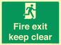 SB14454: Fire exit keep clear