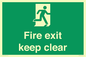 SB14454: Fire exit keep clear