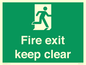 SB14454: Fire exit keep clear