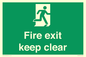 SB14454: Fire exit keep clear