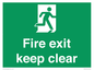 SB14454: Fire exit keep clear