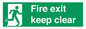 SB14454: Fire exit keep clear