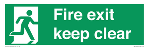 SB14454: Fire exit keep clear