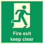 SB14454: Fire exit keep clear