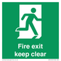 SB14454: Fire exit keep clear