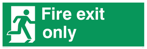 SB414: fire exit only