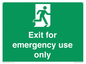 SB415: emergency exit only
