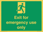 SB415: emergency exit only