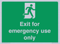 SB415: emergency exit only