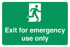 SB415: emergency exit only