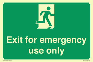 SB415: emergency exit only
