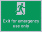 SB415: emergency exit only