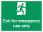 SB415: emergency exit only